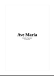 AVE MARIA - CACCINI - Main melody with chords for accompaniment