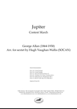 Jupiter - Contest March by George Allan - arranged for brass sextet