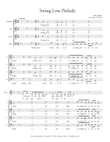 Swing Low Prelude