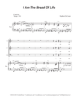 I Am The Bread Of Life (SATB) mini preview