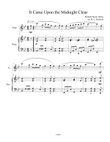 It Came Upon the Midnight Clear (Flute Solo with Piano Accompaniment)
