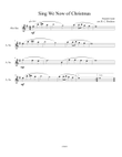 Sing We Now of Christmas (Alto Sax Solo) mini preview