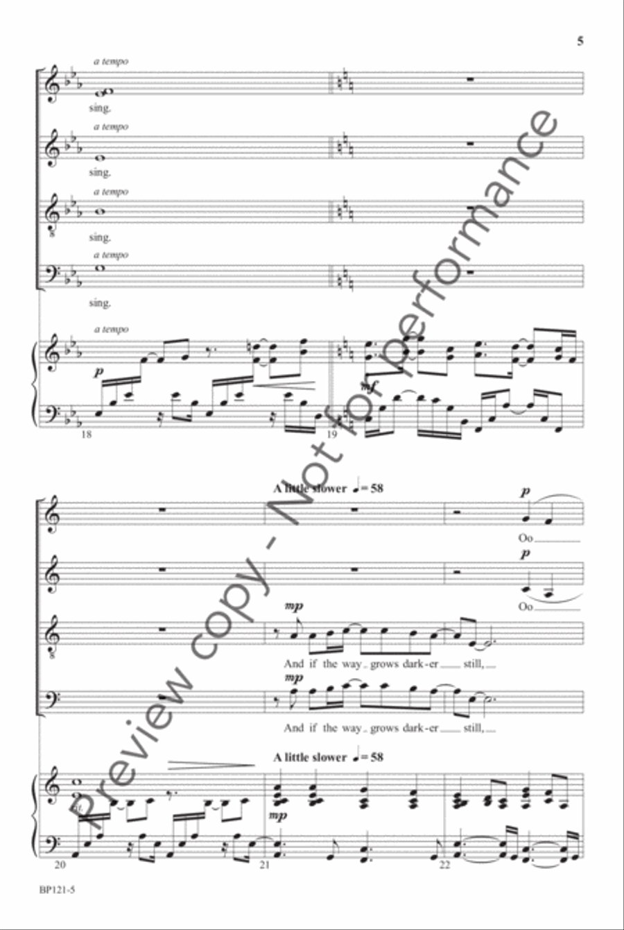 The Gift To Sing (SATB) The Gift To Sing (SATB) 4-Part scores gallery preview page 5