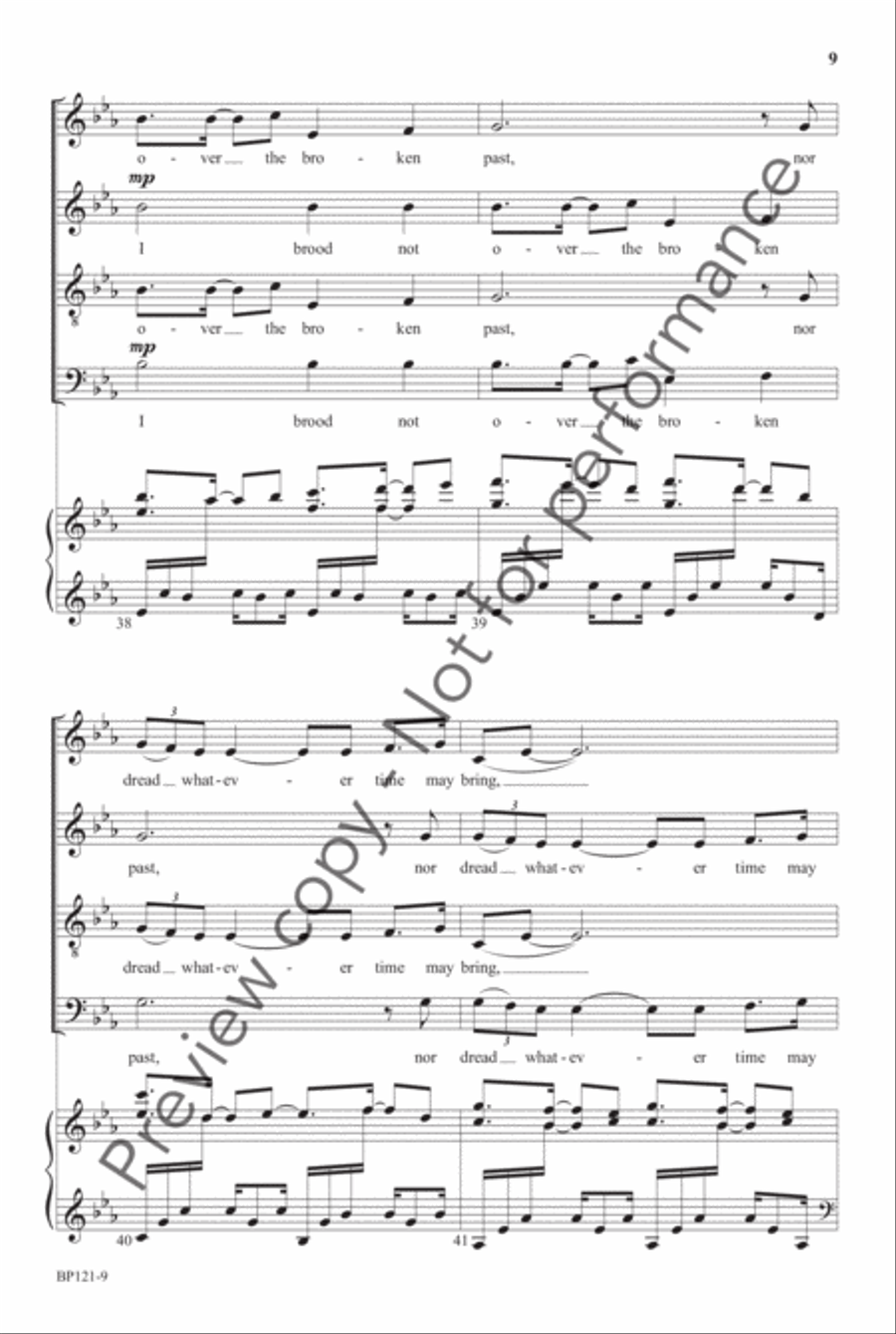 The Gift To Sing (SATB) The Gift To Sing (SATB) 4-Part scores gallery preview page 9