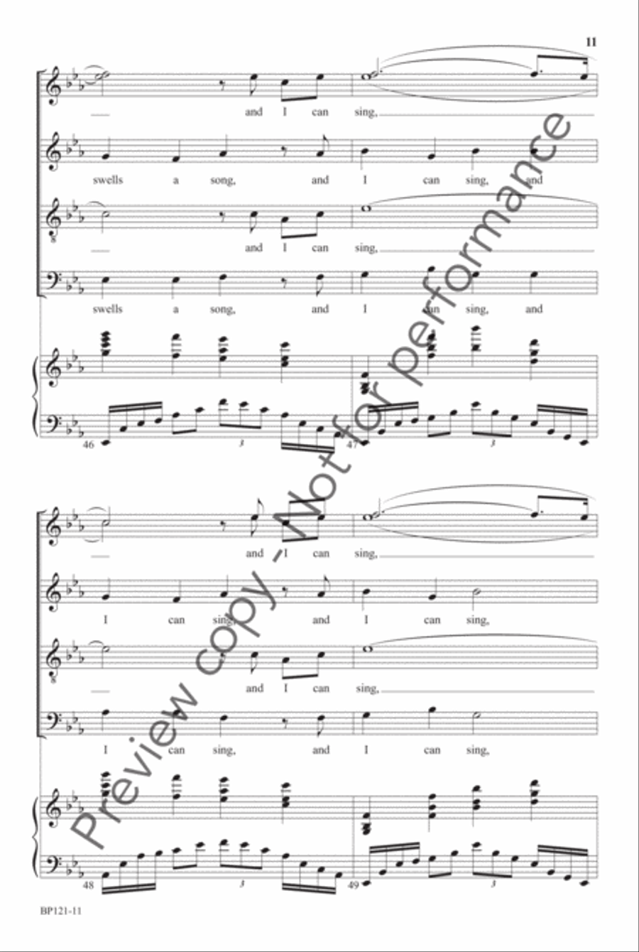 The Gift To Sing (SATB) The Gift To Sing (SATB) 4-Part scores gallery preview page 11