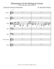 Illustration 10 for Strings & Corno