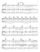 Dancing On The Waves Piano, Vocal, Guitar scores gallery preview page 3
