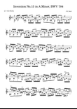 Invention No.13 in A minor, BWV 784 (arr. Kian Beatty)