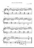 Jesu, joy of man’s desiring | Easy piano with fingering