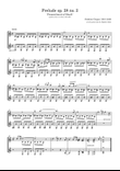 Prelude op. 28 no. 2