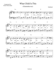 What Child Is This (In E minor)
