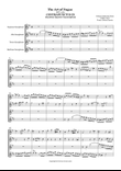 Contrapunctus IX - J. S. Bach - for Saxofone Quartet - Score and Parts