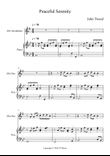 Peaceful Serenity - Alto Sax and Piano