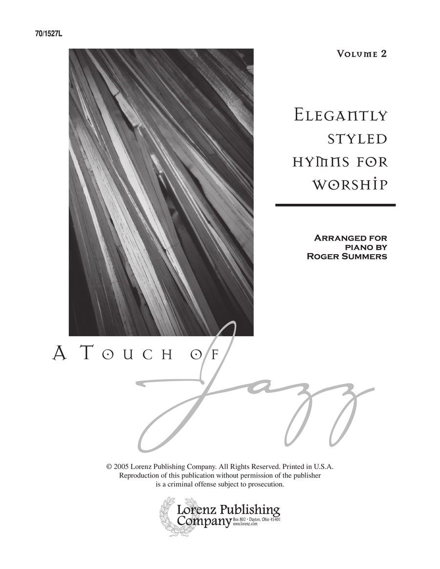 A Touch of Jazz, Volume 2 (Digital Download) Piano Solo scores gallery preview page 1