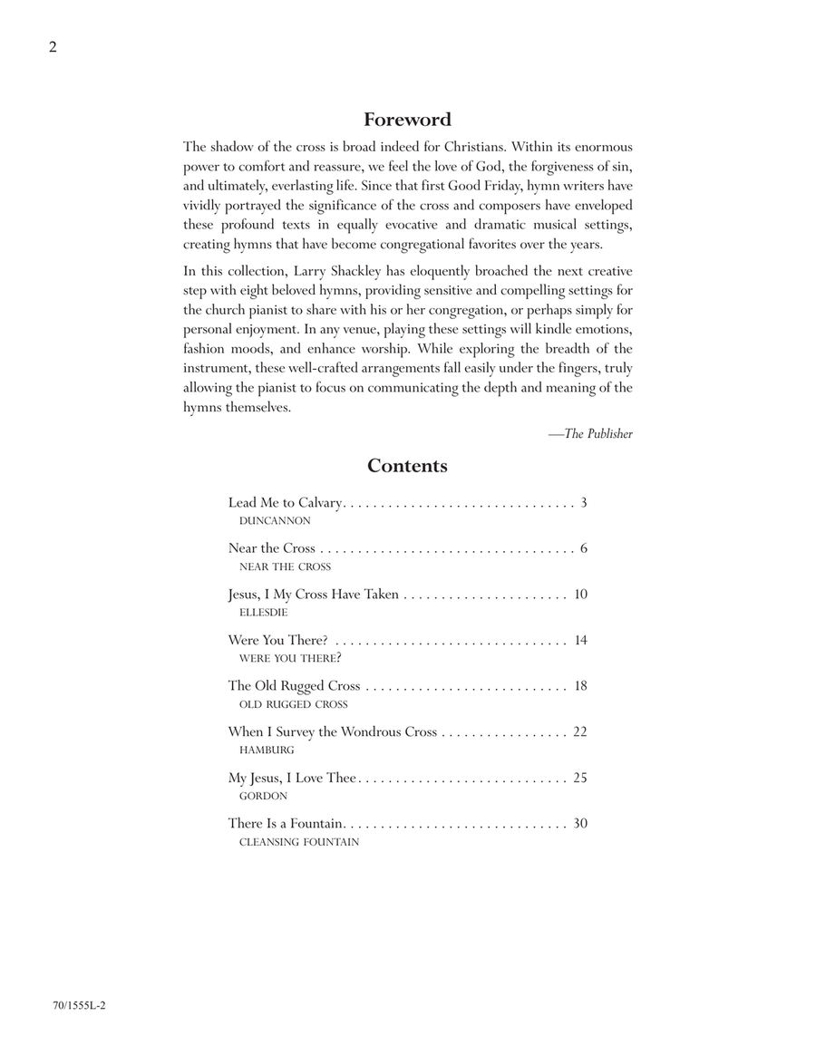 In the Shadow of the Cross (Digital Download) Piano Solo scores gallery preview page 2