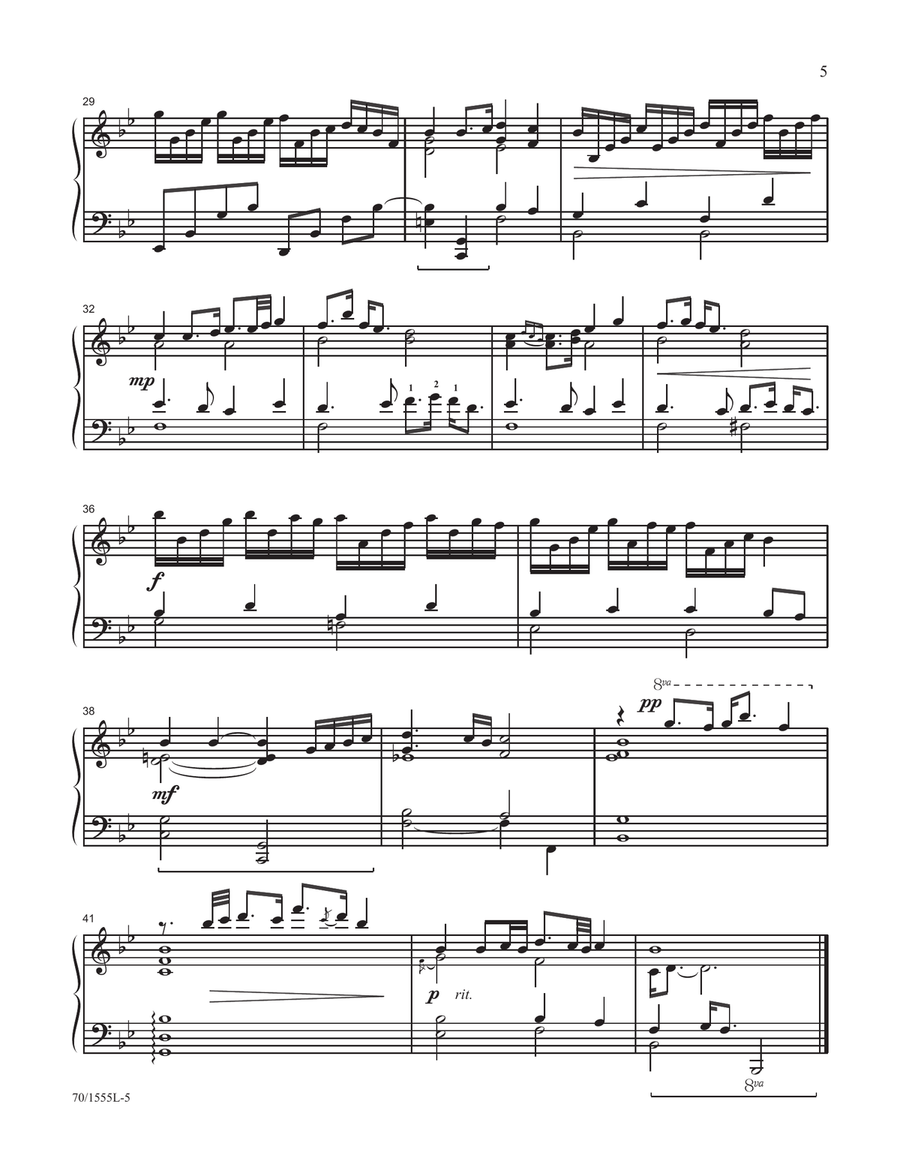 In the Shadow of the Cross (Digital Download) Piano Solo scores gallery preview page 5