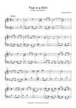 Fuge in g-Moll (Fugue in G minor)