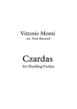 Monti - Czardas for Duelling Violins