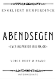 Humperdinck - Evening Prayer (Abendsegen) in D Major - Intermediate