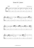 Sonata for 2 pianos