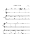 Deck the halls. Piano 4 hands