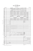 So To Speak (Full Score) - Full Score