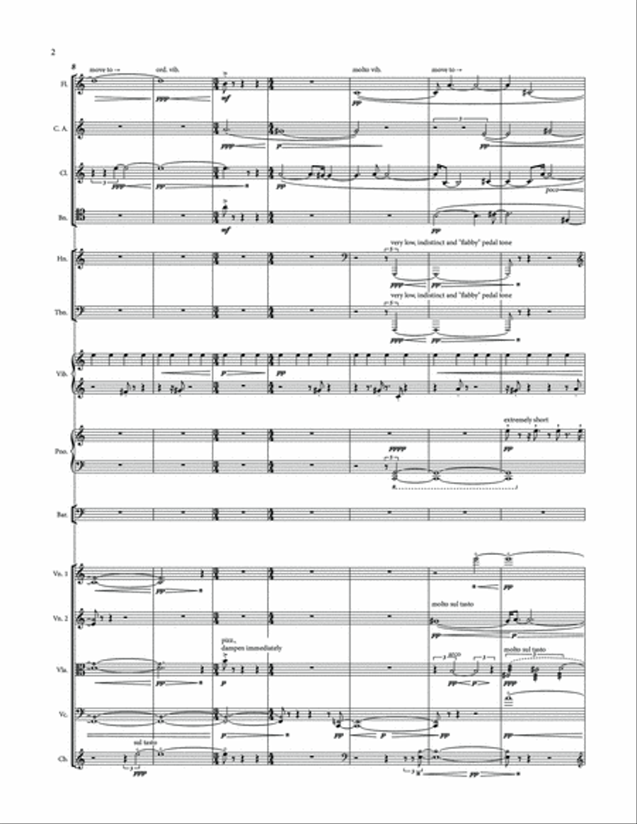 Unexpected News - Full Score Orchestra scores gallery preview page 2