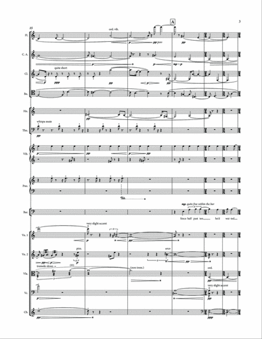 Unexpected News - Full Score Orchestra scores gallery preview page 3