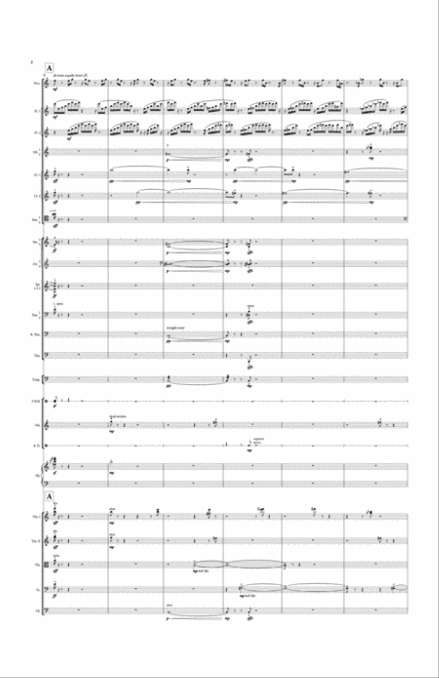 Patterns with Direction - Full Score Orchestra scores gallery preview page 2
