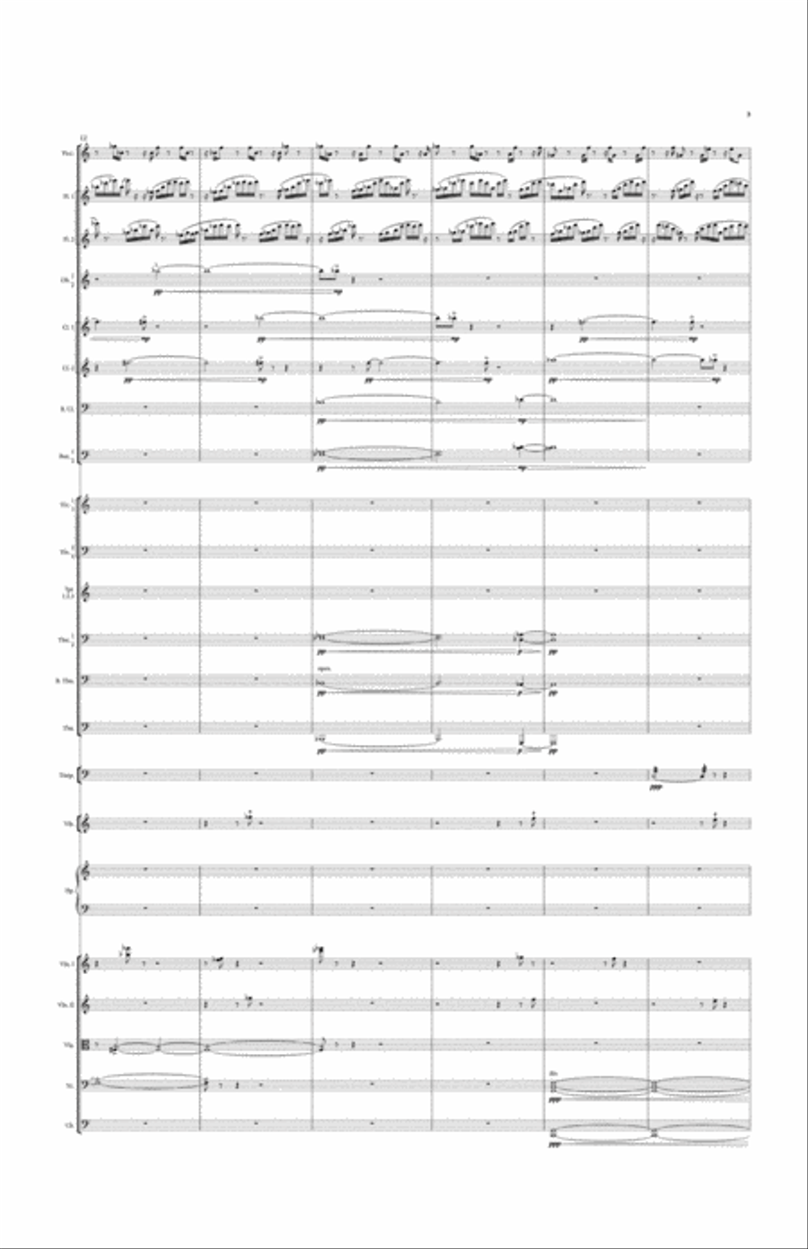 Patterns with Direction - Full Score Orchestra scores gallery preview page 3