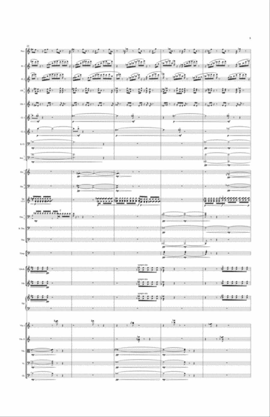 Patterns with Direction - Full Score Orchestra scores gallery preview page 5