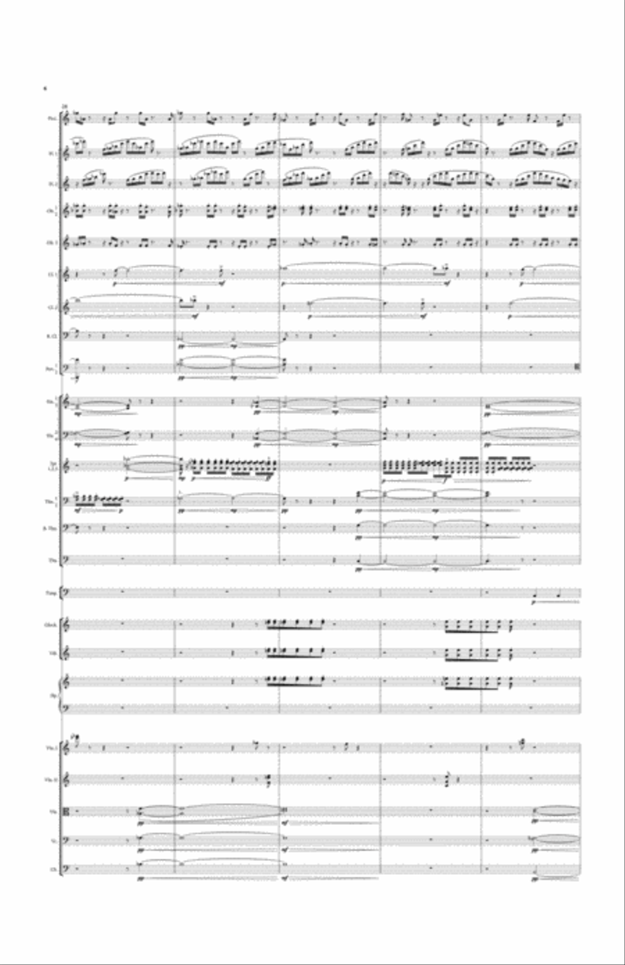 Patterns with Direction - Full Score Orchestra scores gallery preview page 6