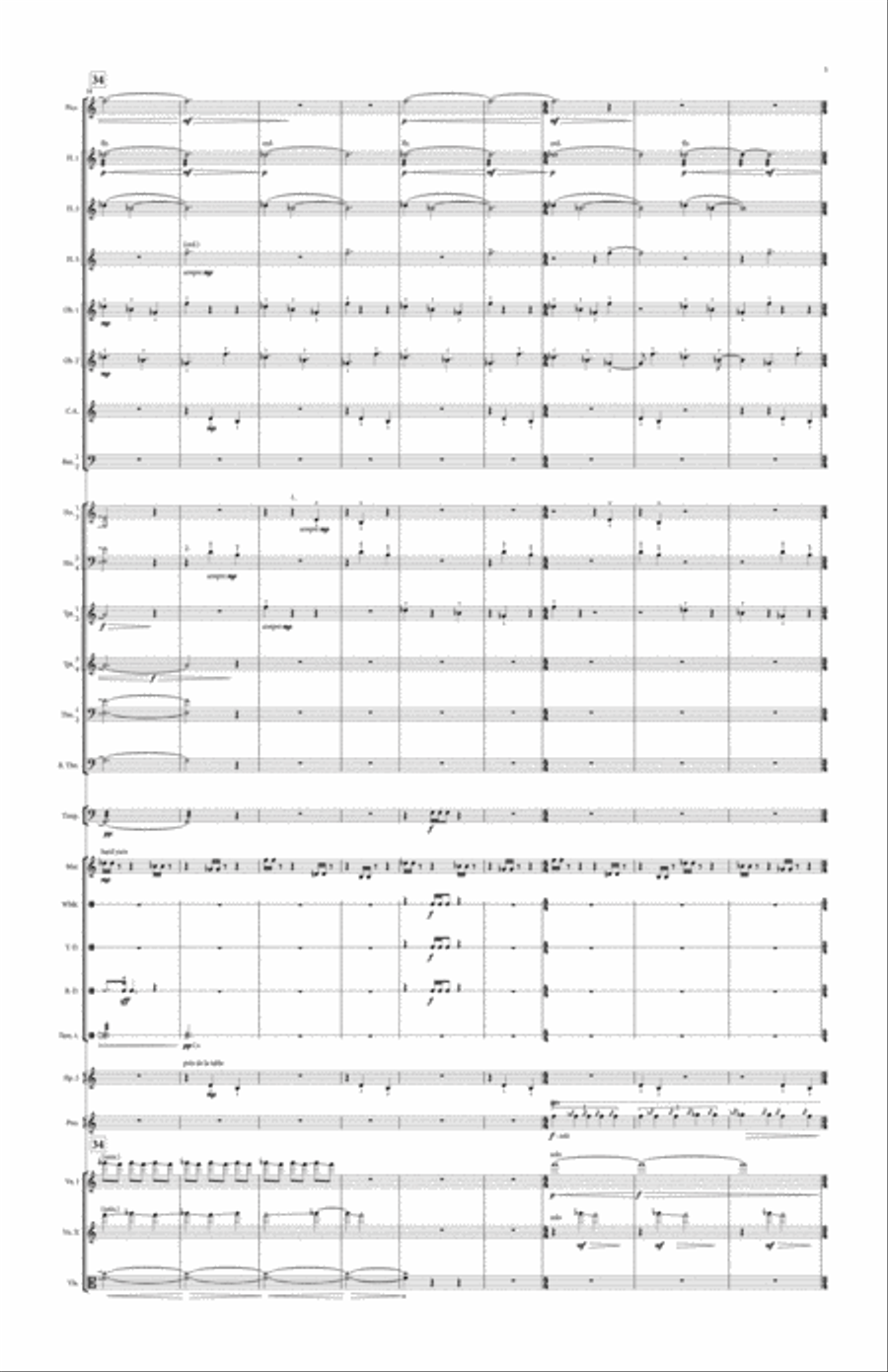It Remains to Be Seen - Full Score Orchestra scores gallery preview page 5