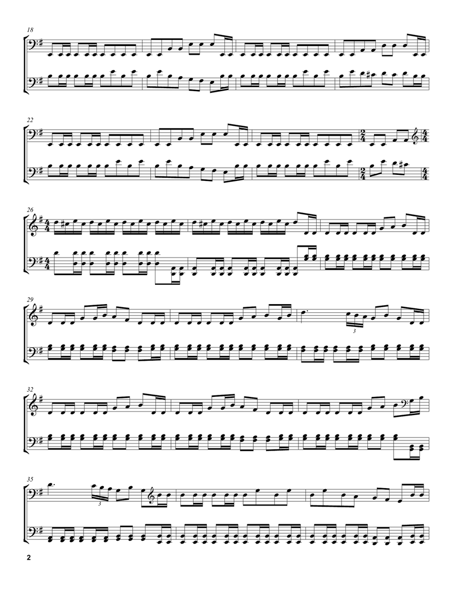 The Trooper The Trooper String Duet scores gallery preview page 2