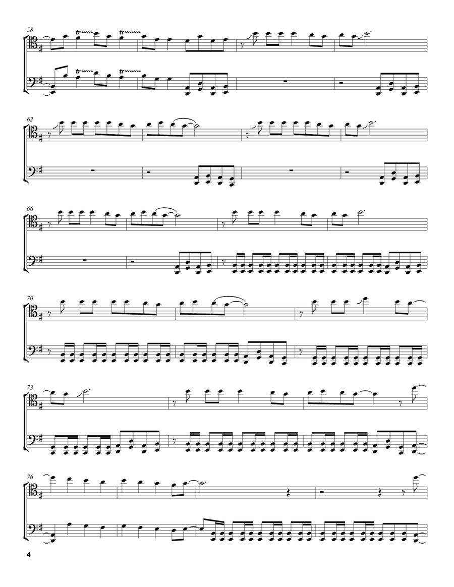 The Trooper The Trooper String Duet scores gallery preview page 4