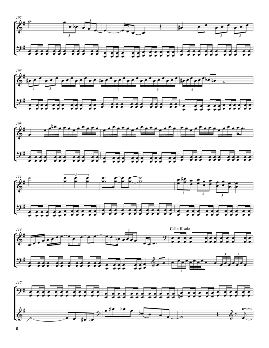 The Trooper The Trooper String Duet scores gallery preview page 6