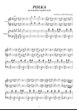 POLKA [piano duet]