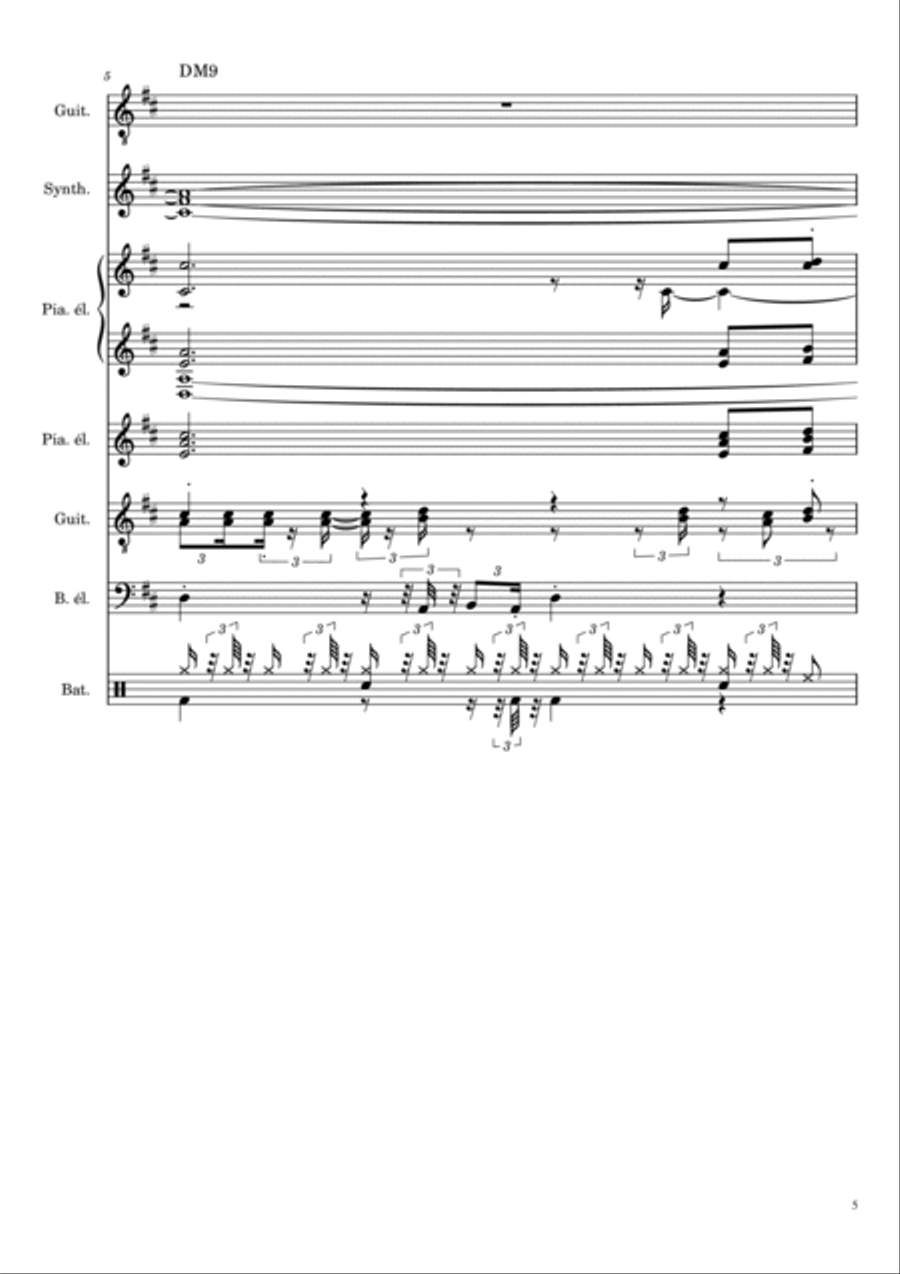 Mornin' Jazz Ensemble scores gallery preview page 5