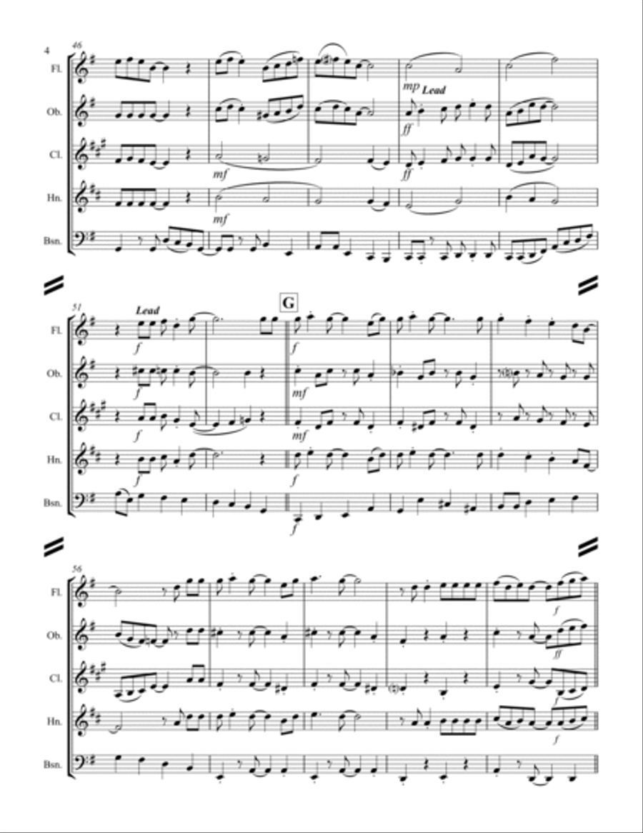 Jingle Bell Rock Bassoon scores gallery preview page 5