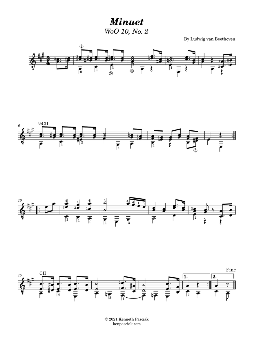 Classics for the Advancing Guitarist Acoustic Guitar scores gallery preview page 5
