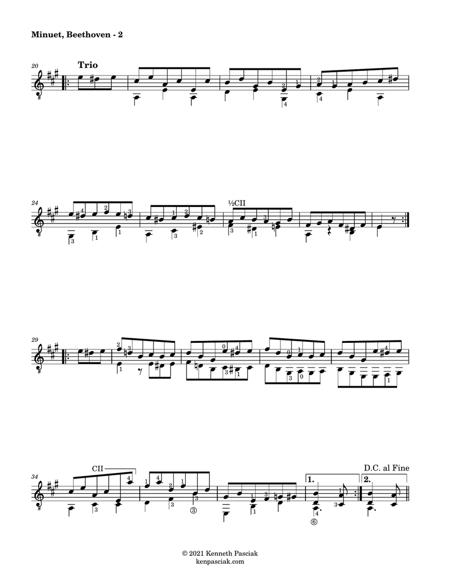 Classics for the Advancing Guitarist Acoustic Guitar scores gallery preview page 6