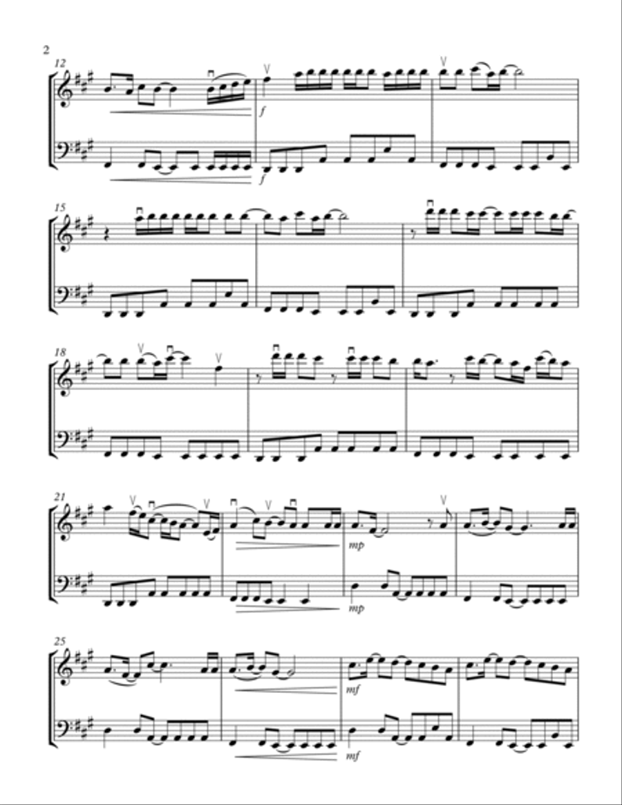 Heaven String Duet scores gallery preview page 2