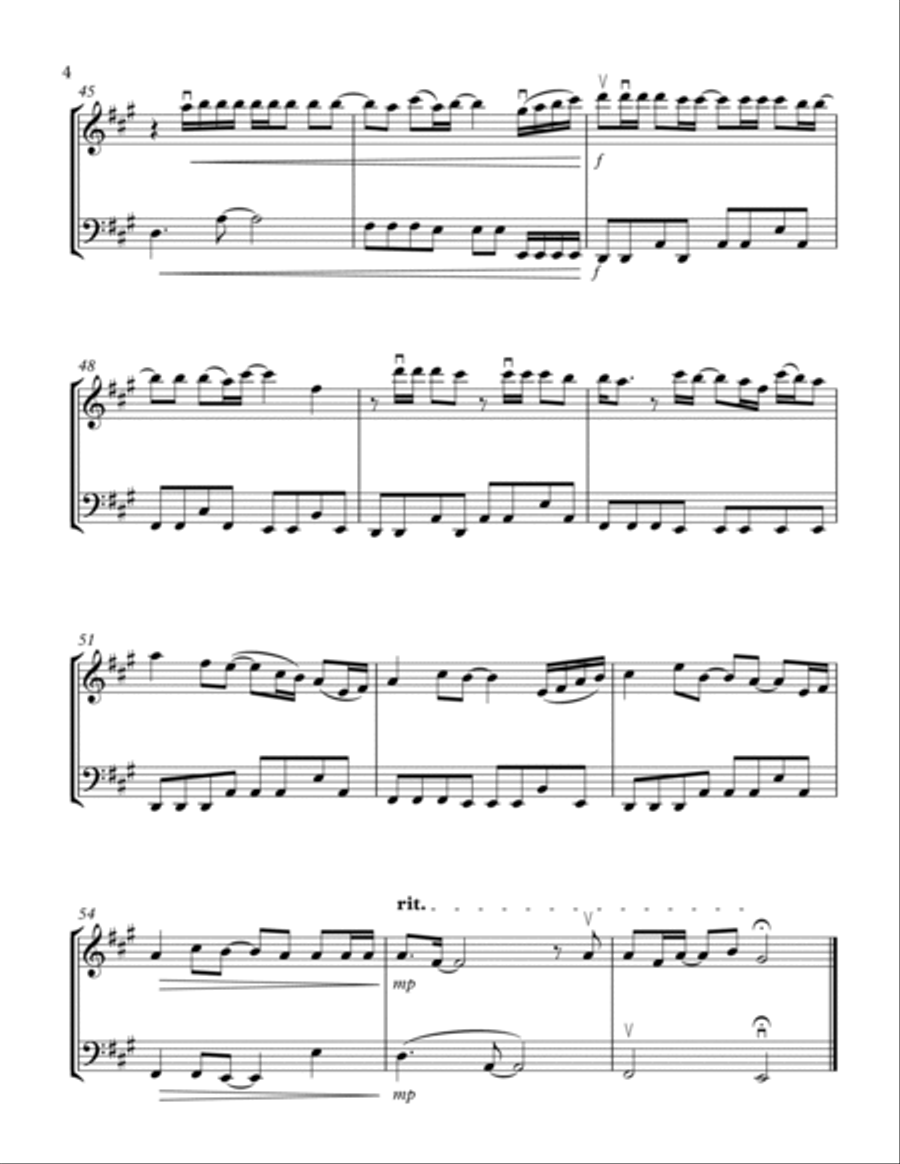 Heaven String Duet scores gallery preview page 4