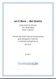 Let It Snow ... But Quietly for Big Band