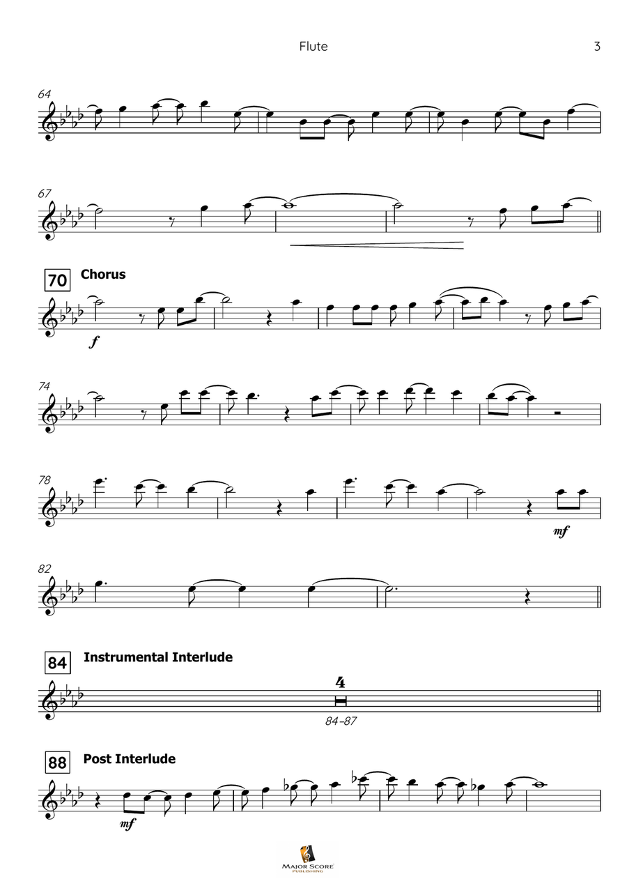 Let It Go Flute scores gallery preview page 4