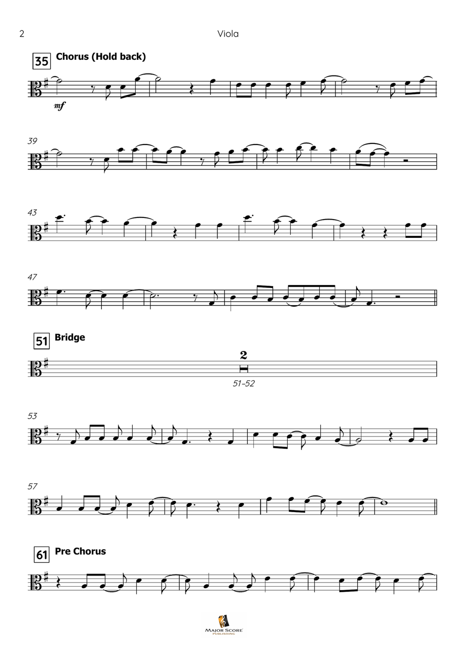 Let It Go Viola scores gallery preview page 3