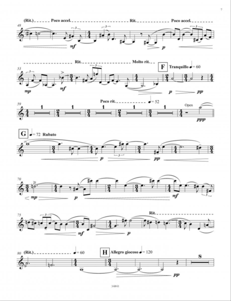 Trompeten, Nachts und Untergang Choir scores gallery preview page 3