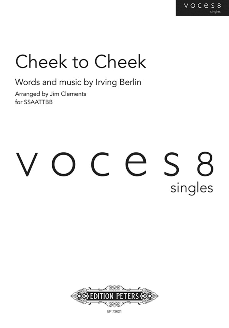 Cheek to Cheek Cheek to Cheek SSAATTBB scores gallery preview page 1