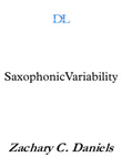 Saxophonic Variability