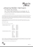 Johanna Müller-Hermann - Im Garten des Serails, Op. 10 No. 2 for female choir and chamber orchestra